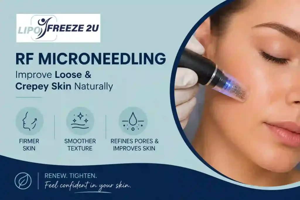 Can RF Microneedling Help Improve Loose and Crepey Skin Bedfordshire?